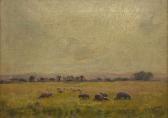 Askew Richard John 1854,Open Landscape with Sheep,2000,Ewbank Auctions GB 2018-03-22