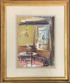 ASKEW Victor 1909-1974,Cottage interior,Keys GB 2024-01-19