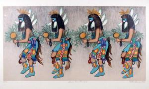 ASMAR Alice 1929-1976,Zuni Rain Dancers,1980,Ro Gallery US 2023-09-08