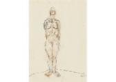 ASO Saburo 1913-2000,Nude,1958,Mainichi Auction JP 2018-11-30