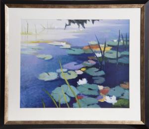 ASOMA Tadashi 1923-2017,Water Lillies,1993,Ro Gallery US 2024-03-23