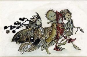 ASPDEN JUDY,fantasy study of four fairies,Biddle and Webb GB 2013-01-11