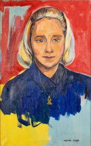 ASPE Renée 1929-1969,Portrait de jeune femme,Marambat-Camper FR 2022-12-07
