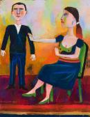 ASPELL Peter N. Lawson 1918-2004,Mother and Son,Heffel CA 2022-06-29