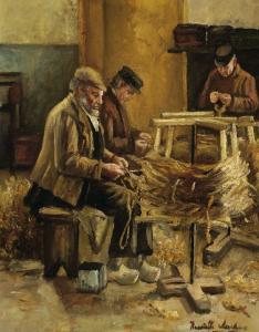 ASSCHER Henriette 1848-1933,Broom makers,Glerum NL 2007-06-10