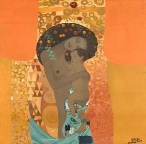 ASSEFA Getahun 1967,Mother and Child,2008,Sotheby's GB 2023-03-21