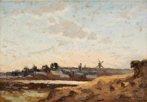 ASSELBERGS Alphonse 1839-1916,Moulin à Genk,Horta BE 2021-12-06