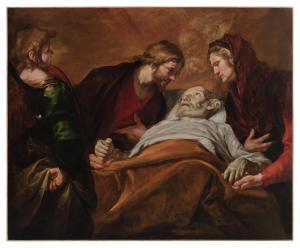 ASSERETO Gioacchino 1600-1649,Death of Saint Joseph,Sotheby's GB 2024-01-31