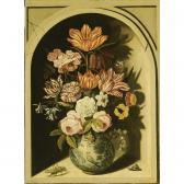ASSTEYN Bartholomeus,a still life with roses, tulips, carnations, lily-,Sotheby's 2004-11-02