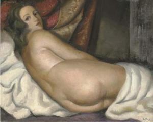 ASTOY Gustave,A reclining female nude,Christie's GB 2006-01-10