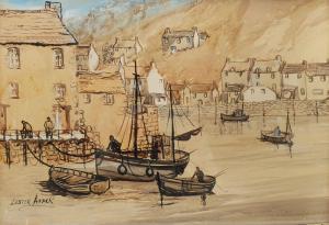 ATACK LESTER 1900-1973,The Habour Polperro,1969,David Duggleby Limited GB 2021-05-01