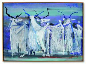 ATALAY Turgut 1918-2004,Goats,Alif Art TR 2016-12-18