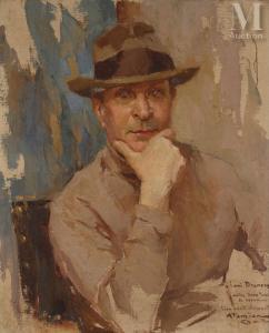 ATAMIAN Charles Garabed 1872-1947,Portrait de Dranem,Millon & Associés FR 2024-03-26
