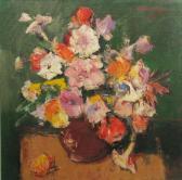 ATANASIU Paul 1922-1999,Vas cu flori,1979,Alis Auction RO 2012-07-03