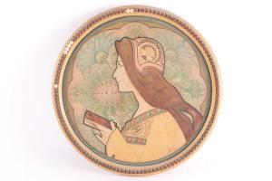 ATCHE Jane 1872-1937,Femme au Livre,19th century,Dawson's Auctioneers GB 2021-08-26