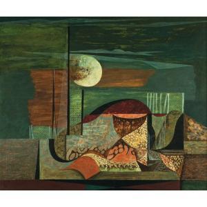ATHERTON John Carlton 1900-1952,Untitled (Surrealist Landscape),William Doyle US 2010-10-13