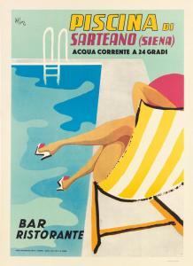 ATHOY,PISCINA DI SARTEANO,1962,Swann Galleries US 2016-08-03