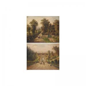 ATKINS Edward 1887-1901,highgate archway viaduct; millfield lane, highgate,Sotheby's GB 2003-07-02