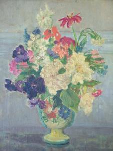 ATKINS Elise 1897-1949,Flower piece,Rosebery's GB 2005-12-13
