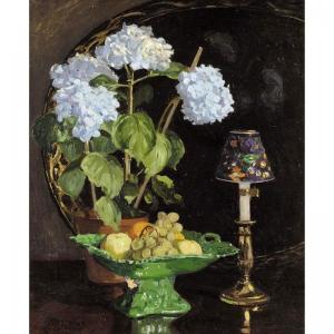 ATKINS Elise 1897-1949,hydrangeas,Sotheby's GB 2004-02-11