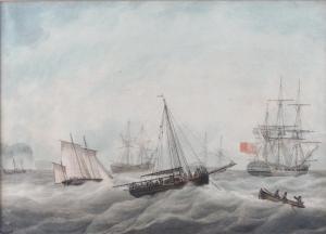 ATKINS Samuel,A British frigate making sail as she departs,Bellmans Fine Art Auctioneers 2023-03-28