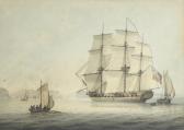 ATKINS Samuel 1787-1808,A sloop off the French coast,Bonhams GB 2012-09-19