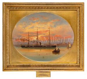 ATKINS William Edward 1842-1910,H.M.S. \‘Captain,\’ Under Steam off Portsmouth a,Charles Miller Ltd 2022-11-01