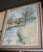 ATKINSON Anthony Claude 1929,Landscape with River,Tooveys Auction GB 2009-02-25
