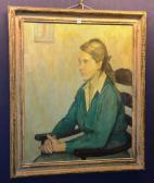 ATKINSON Anthony Claude 1929,Portrait of Elizabeth Blair,Shapes Auctioneers & Valuers GB 2016-02-06