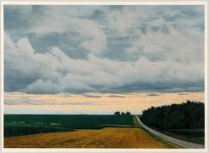ATKINSON George 1949,Illinois Landscape,1985,Susanin's US 2021-06-23