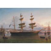 ATKINSON George Mounsey Wh. 1806-1884,THE EUGENIE OFF QUEENSTOWN,Waddington's CA 2010-11-30