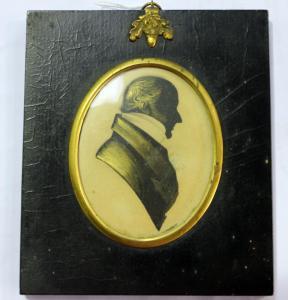 ATKINSON George 1880-1941,Portrait Silhouette of a Gentleman,Tooveys Auction GB 2017-05-17
