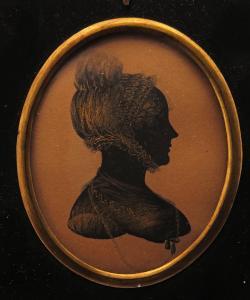 ATKINSON George 1806-1826,Silhouette of a lady in profile,Woolley & Wallis GB 2017-09-12