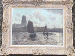 ATKINSON John 1900-1900,boats on choppy estuary,Jim Railton GB 2019-10-12