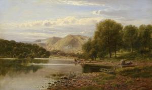 ATKINSON John Gunson 1849-1880,SKIDDAW FROM NEAR LODORE,Mellors & Kirk GB 2017-11-29