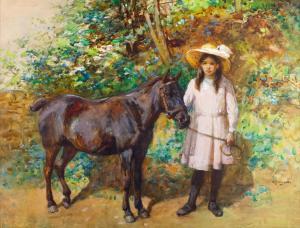 ATKINSON John 1863-1924,The Artist\’s Daughter,Tennant's GB 2024-03-16