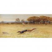 ATKINSON John 1863-1924,the greyhound race,Sotheby's GB 2004-01-21