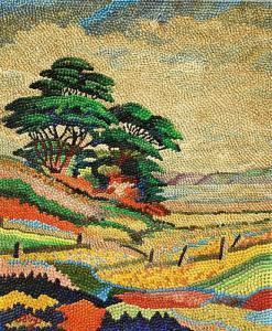 ATLAS Abraham M 1894-1963,Colorful Landscape,Skinner US 2015-04-02