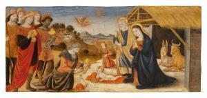 ATTAVANTE DI GABRIELLO DI VANTE ATTAVANTI 1452-1520,Adoration of the Magi,Sotheby's GB 2023-05-25