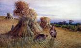 ATTENBOROUGH G 1900-2000,Grouse in Wheat Field,Rowley Fine Art Auctioneers GB 2016-02-23