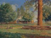 ATTERBURY Grosnevor 1869-1956,Arizona Home of Isabella King,1956,Barridoff Auctions US 2016-10-28