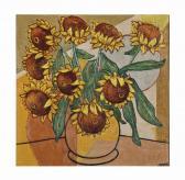 ATTILIO ferrero 1900-1900,Sunflowers are symbol of happiness,2011,Christie's GB 2015-02-24