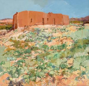 ATWILL Douglas 1933,Abiquiu Morada,1135,Santa Fe Art Auction US 2022-05-28