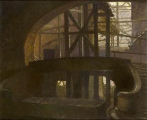 ATWOOD Clare 1866-1962,Industrial interior,1911,Rosebery's GB 2023-11-29