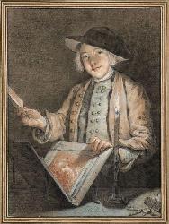 AUBERT Louis,Le jeune amateur de dessins,Artcurial | Briest - Poulain - F. Tajan 2017-03-22