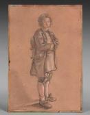 AUBERT Louis 1720-1790,Un jeune garçon,1745,De Maigret FR 2021-06-30