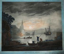 AUBERTIN Francois 1773-1821,Environs du HAVRE,1813,Eric Caudron FR 2021-09-15