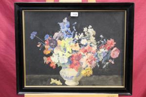 AUBREY FLETCHER Mary Augusta 1887-1963,still life of flowers in a vase,Reeman Dansie GB 2017-02-14