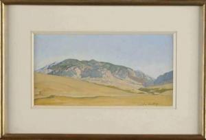 AUBRY Émile 1880-1964,Paysage de montagne,Osenat FR 2009-05-24