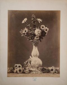 AUBRY Charles Hippolyte,Composition florale,c. 1864-65,Gautier-Goxe-Belaisch, Enghien Hotel des ventes 2020-11-26